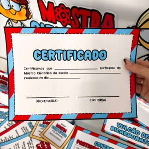 Kit Mostra Científica - Ciências