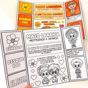 Lapbook - Maio Laranja - Maio Laranja