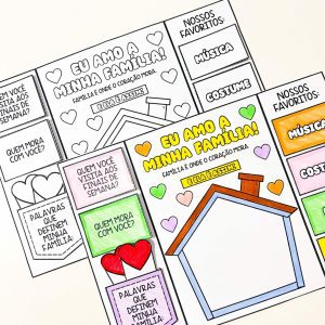 Lapbook Sobre Minha Família - Dia da Família