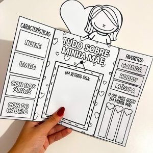 Lapbook - Tudo Sobre minha Mãe - Dia das Mães