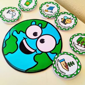 Luva Interativa do Meio Ambiente - Dia do Meio Ambiente