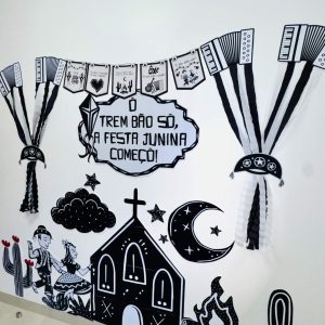 Painel Junino - Cordel - Estilo Cordel