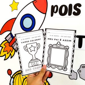 Kit Dia dos Pais - Tema Astronauta - Dia dos Pais