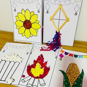 Atividades Sensoriais Junina - Festa Junina