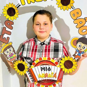 Decoração Bambolê – Mió Arraiá - Festa Junina