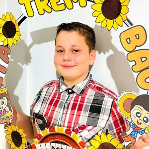 Decoração Bambolê – Mió Arraiá - Festa Junina