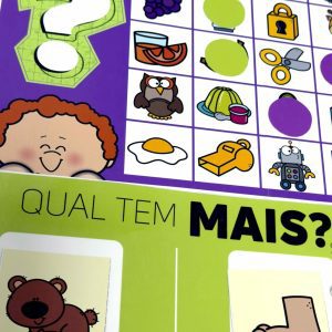 Jogo "Qual Tem Mais?" - Consciência Fonológica