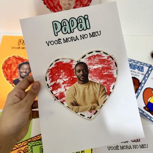 Kit Dia dos Pais – Você Mora no Meu Coração - Dia dos Pais