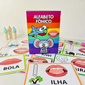 Cards - Alfabeto Fônico - Consciência Fonológica