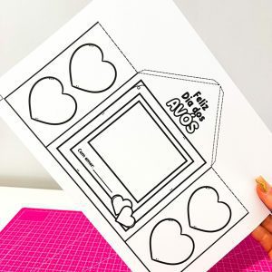 Cartão Casinha Dia dos Avós - Dia dos Avós