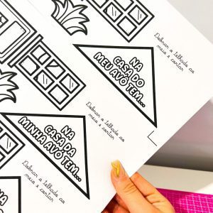 Cartão Casinha Dia dos Avós - Dia dos Avós