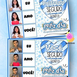 Cartão com Foto – Dia dos Pais - Dia dos Pais