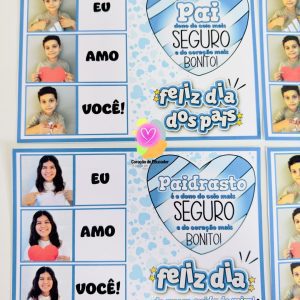 Cartão com Foto – Dia dos Pais - Dia dos Pais