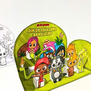 Cenário 3D Folclore - Folclore Brasileiro