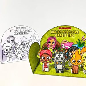 Cenário 3D Folclore - Folclore Brasileiro