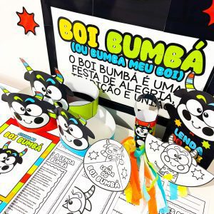 Kit Boi Bumbá - Folclore Brasileiro