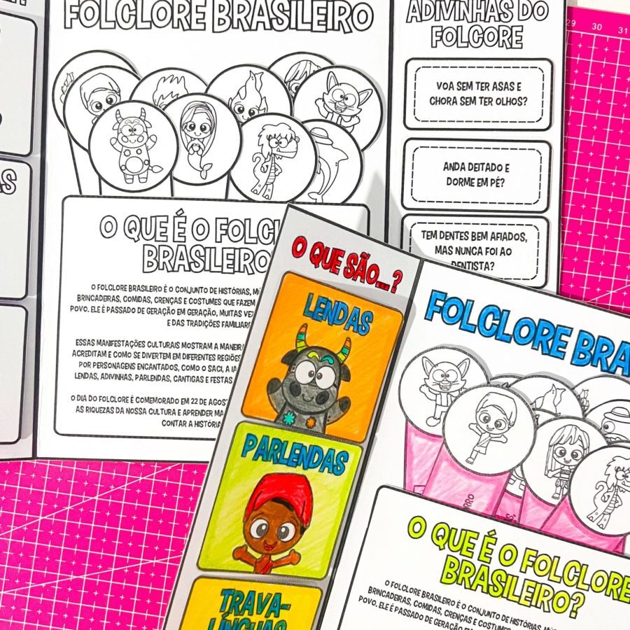 Lapbook Folclore Brasileiro - Folclore Brasileiro