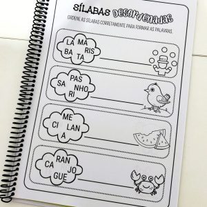Apostila Sílabas Desordenadas – Sílabas Complexas - Alfabetização