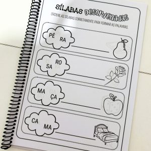 Apostila Sílabas Desordenadas – Sílabas Simples - Alfabetização