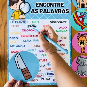 Encontre as Palavras - Leitura e Escrita