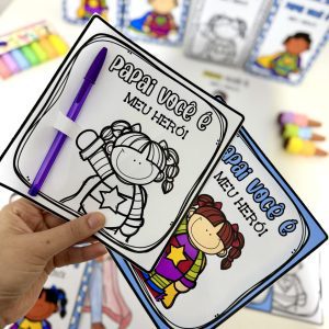 Kit Dia dos Pais – Tema Herói - Dia dos Pais