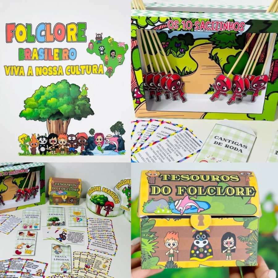 Kit Folclore Brasileiro - Folclore Brasileiro