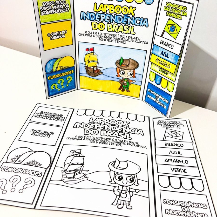 Lapbook da Independência - Independência do Brasil