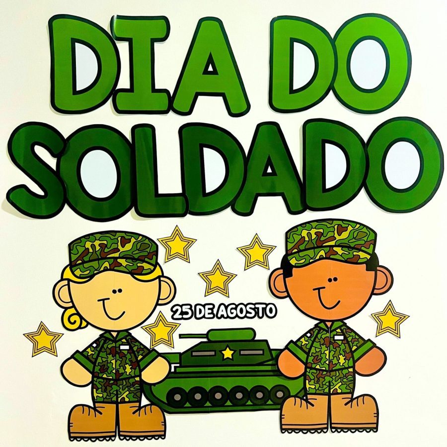 Painel Dia do Soldado - Dia do Soldado