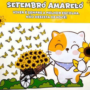 Painel e Cartão - Setembro Amarelo - Setembro Amarelo