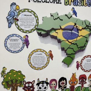 Painel Folclore Brasileiro - Folclore Brasileiro