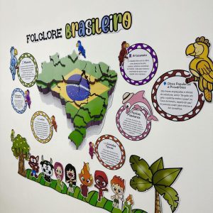 Painel Folclore Brasileiro - Folclore Brasileiro