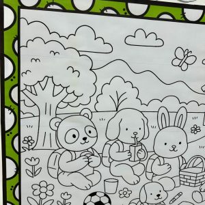 Painel para Colorir – Volta às Aulas - Volta às Aulas