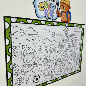 Painel para Colorir – Volta às Aulas - Volta às Aulas