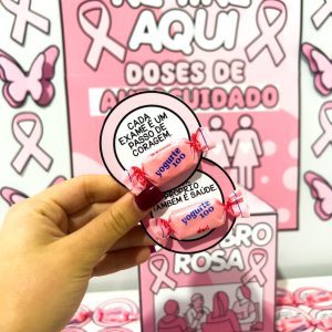 Cantinho Motivacional Outubro Rosa - Outubro Rosa