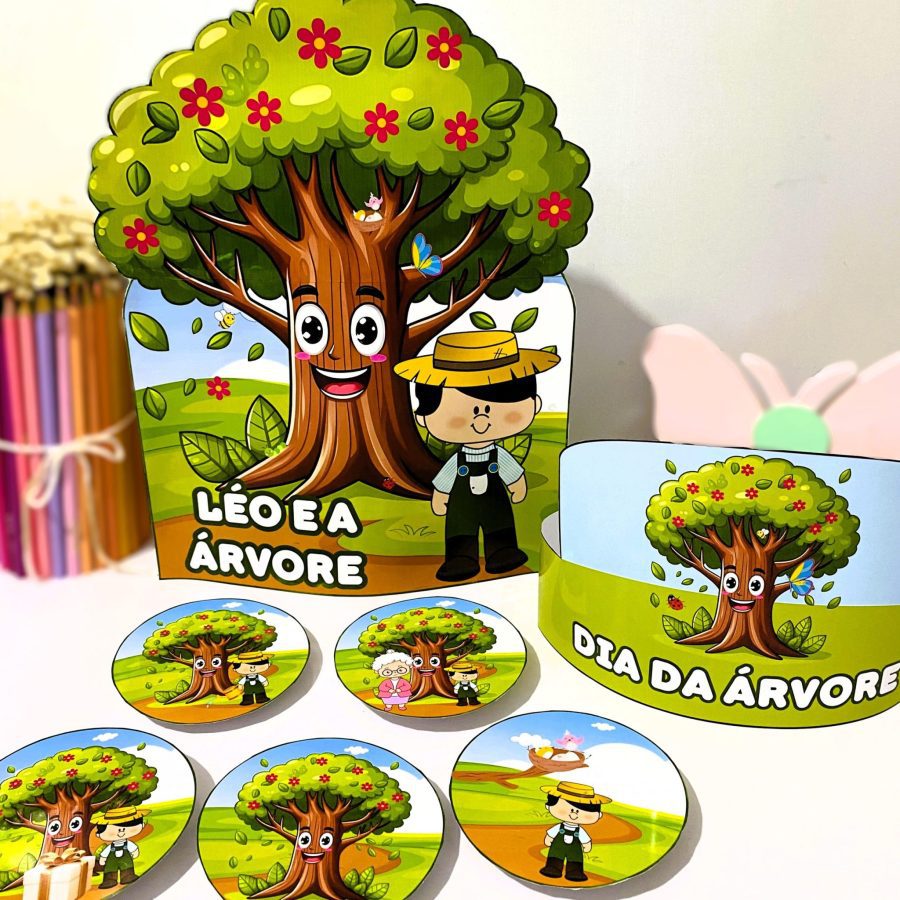Luva Léo e a Árvore - Dia da Árvore