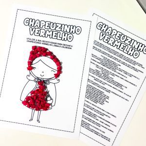 Kit Conto Chapeuzinho Vermelho - Educação Infantil