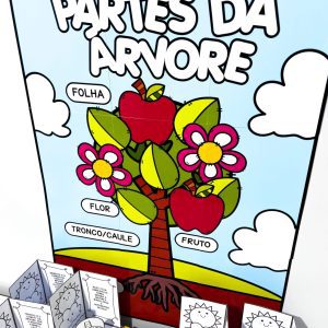 Kit Partes da Árvore - Dia da Árvore