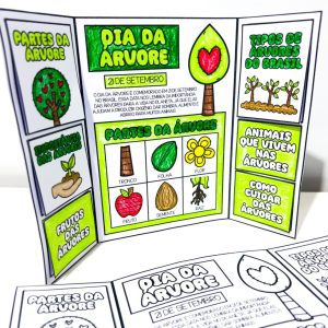 Lapbook Dia da Árvore - Dia da Árvore