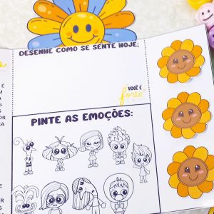Lapbook Setembro Amarelo - Emoções - Setembro Amarelo