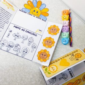 Lapbook Setembro Amarelo - Emoções - Setembro Amarelo