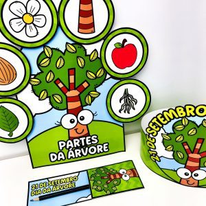 Luva + Lembrancinhas Dia da Árvore - Dia da Árvore