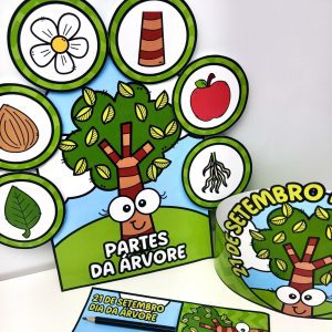 Luva + Lembrancinhas Dia da Árvore - Dia da Árvore