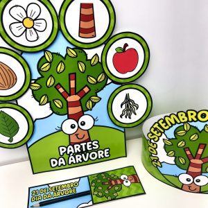 Luva + Lembrancinhas Dia da Árvore - Dia da Árvore