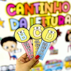 Painel Cantinho da Leitura - Apoio Visual