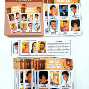 Fichas e Bingo de Personalidades Negras Brasileiras - Consciência Negra