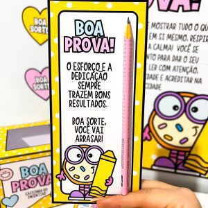 Kit Incentivo Boa Prova - Motivacional