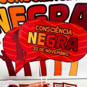 Kit Painel + Lembrancinha Dia da Consciência Negra - Consciência Negra