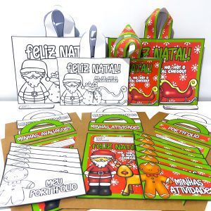 Kit Capas e Sacolinhas de Natal - Natal