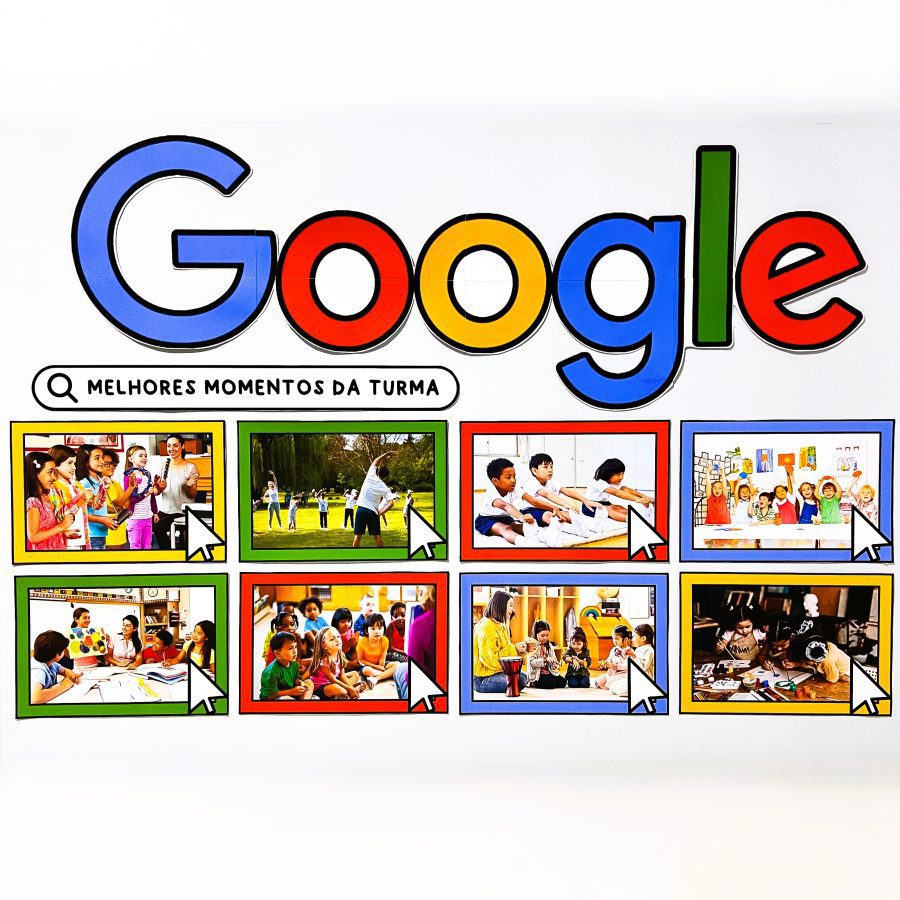 Painel Google Melhores Momentos da Turma - Encerramento do Ano Letivo