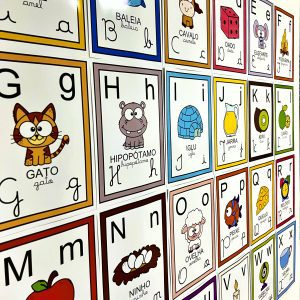 Alfabeto de Parede - Decoração Escolar